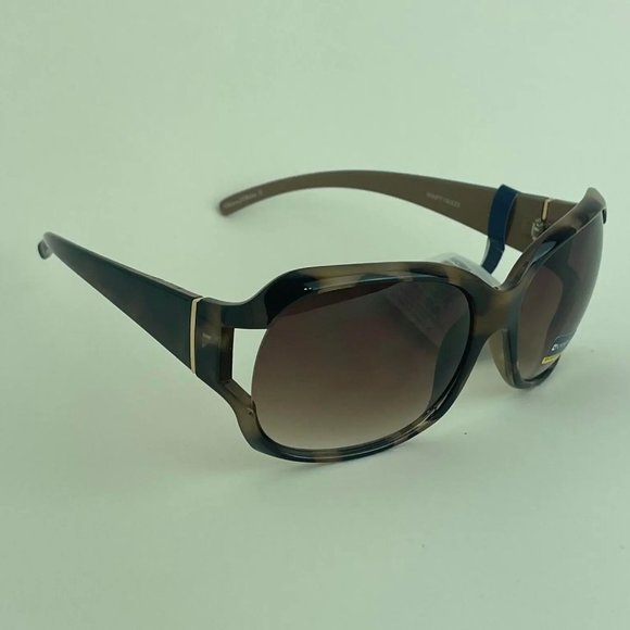 SG00776 NORTHCREST Sunglasses for Women 100% UVA/UVB, Square Black/Brown - Picture 6 of 6